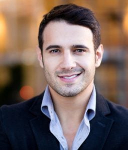 man smiling